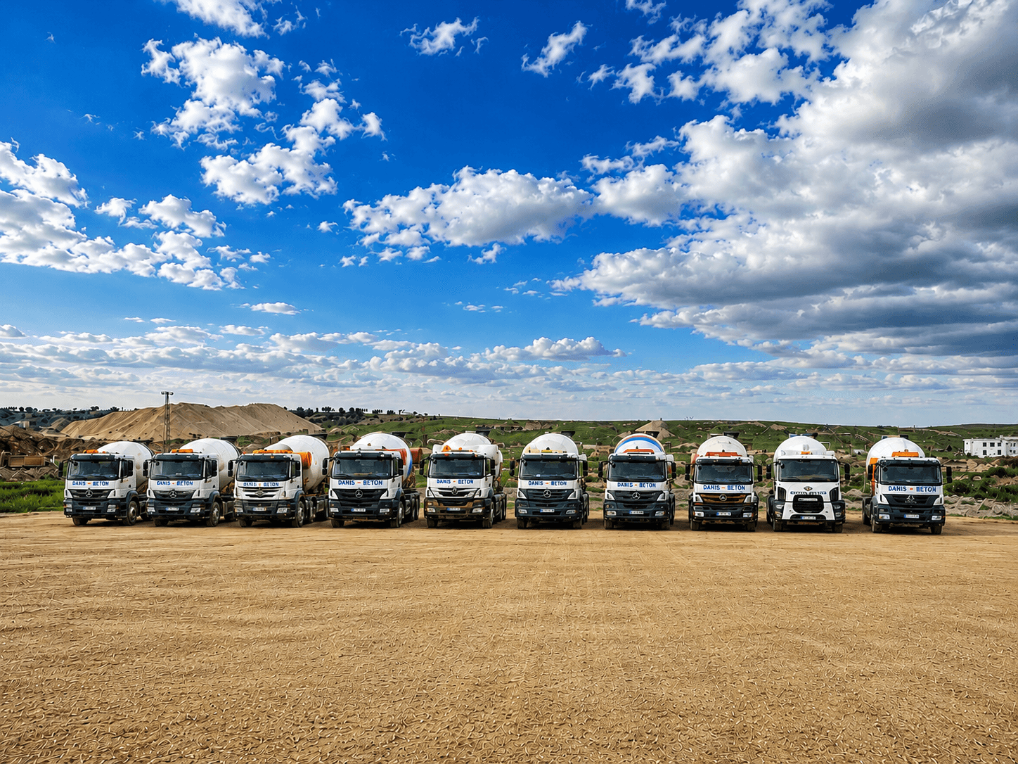ZAD Delivery Fleet — Transit-mixer, dump-truck and pump fleet