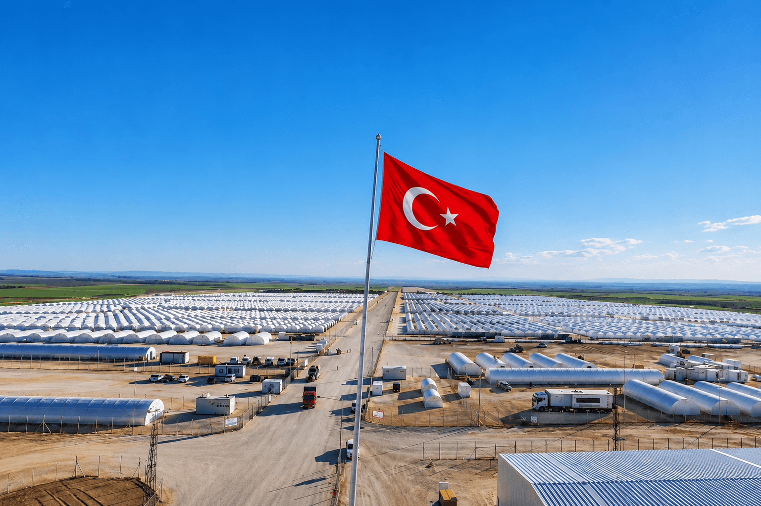 Viranşehir 35,000-Person Tent City